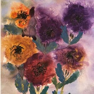 Original Watercolor 16x20 Rise Up